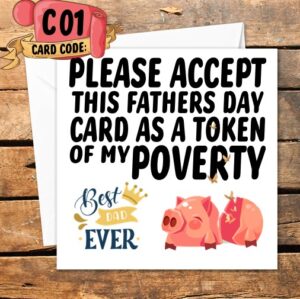 Crafty Greeting Card - Fathers Day (C01)