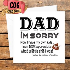 Crafty Greeting Card - Fathers Day (C06)