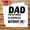 Crafty Greeting Card - Fathers Day Bundle (B11)