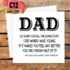 Crafty Greeting Card - Fathers Day Bundle (B12)