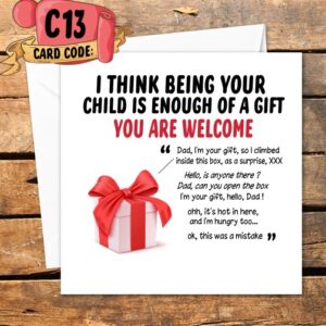 Crafty Greeting Card - Fathers Day (C13)