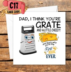 Crafty Greeting Card - Fathers Day (C17)