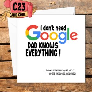Crafty Greeting Card - Fathers Day (C23)