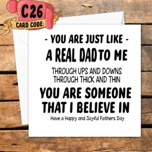 Crafty Greeting Card - Fathers Day (C26)