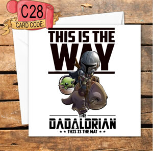 Crafty Greeting Card - Fathers Day (C28)