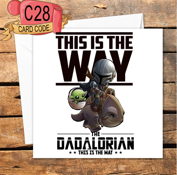 Crafty Greeting Card - Fathers Day (C28)