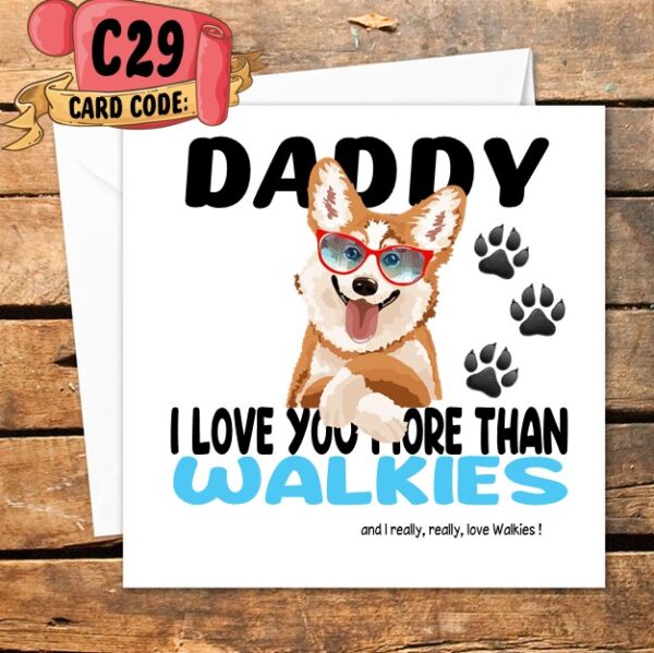 Crafty Greeting Card - Fathers Day (C29)