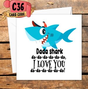 Crafty Greeting Card - Fathers Day (C36)
