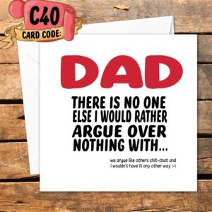 Crafty Greeting Card - Fathers Day (C40)