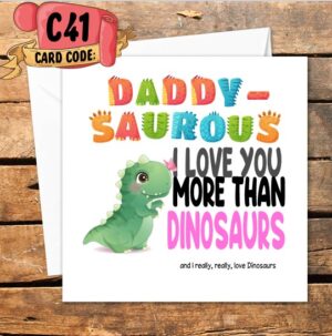 Crafty Greeting Card - Fathers Day (C41)