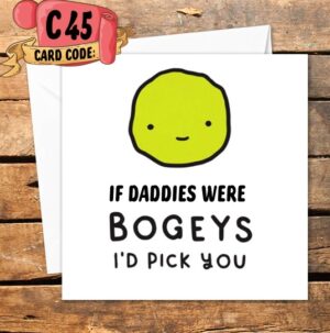 Crafty Greeting Card - Fathers Day (C45)