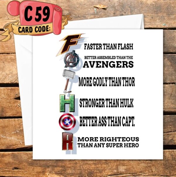 Fathers Day Cards - 59 Crafty Greeting Card - Fathers Day Bundle (B59)