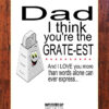 Crafty Greeting Card - Fathers Day Bundle (B16)