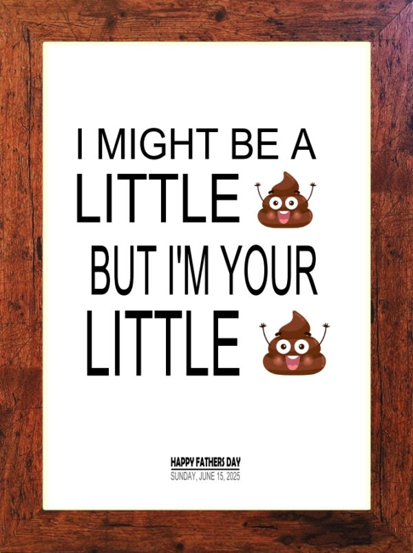 Picture Perfect - Fathers Day Print - C20