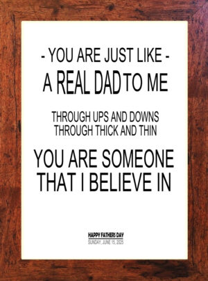 Picture Perfect - Fathers Day Print - C26