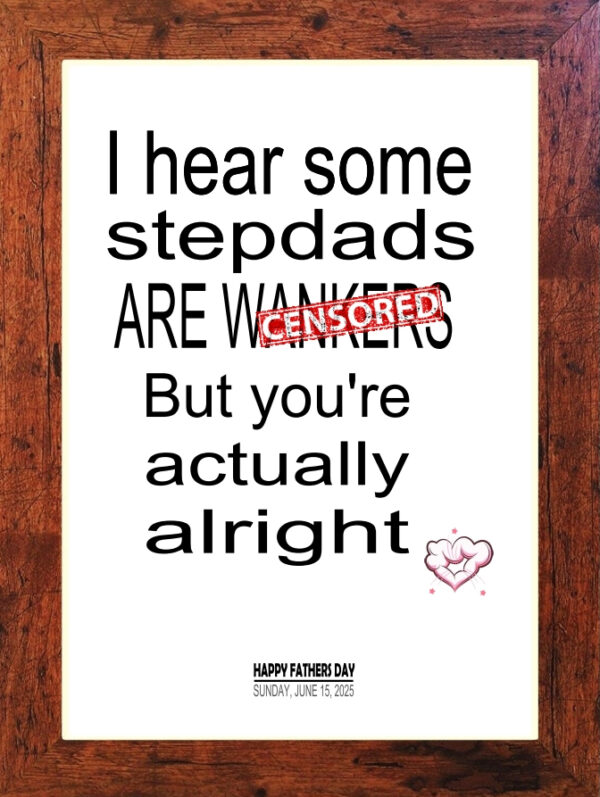 Picture Perfect - Fathers Day Print - C33