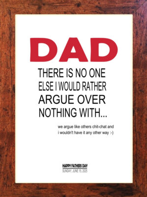 Picture Perfect - Fathers Day Print - C40