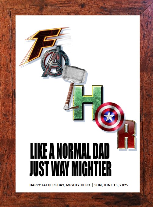 Fathers Day - Print - 58 Crafty Greeting Card - Fathers Day Bundle (B58)