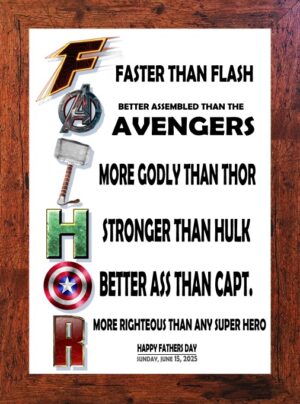 Picture Perfect - Fathers Day Print - C59