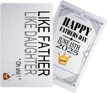 Wallet Keepsake Mock Up No 04 Crafty Greeting Card - Fathers Day Bundle (B04)