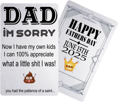 Wallet Keepsake Mock Up No 06 Crafty Greeting Card - Fathers Day Bundle (B06)