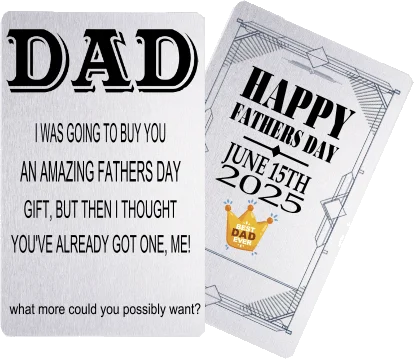 Crafty Greeting Card - Fathers Day Bundle (B08)
