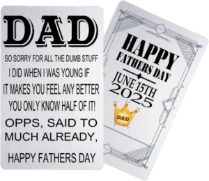 Fathers Day - Wallet Keepsake 12