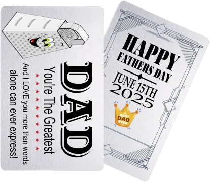 Fathers Day - Wallet Keepsake 16