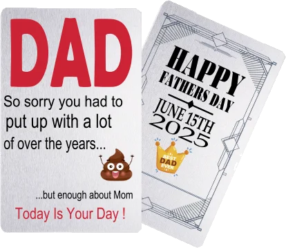 Fathers Day - Wallet Keepsake 19