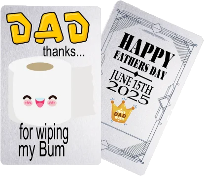 Fathers Day - Wallet Keepsake 22