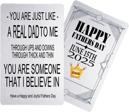 Fathers Day - Wallet Keepsake 26