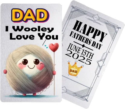 Wallet Keepsake Mock Up No 54 Crafty Greeting Card - Fathers Day Bundle (B54)