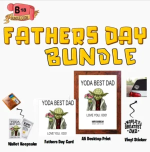 Crafty Greeting Card - Fathers Day Bundle (B18)