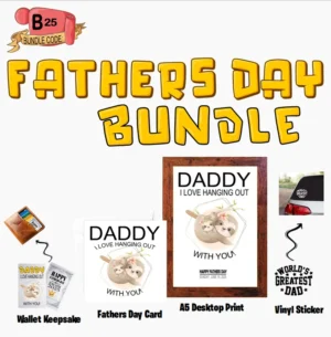 Crafty Greeting Card - Fathers Day Bundle (B25)
