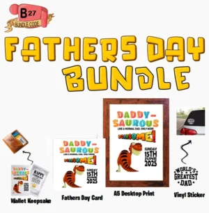 Crafty Greeting Card - Fathers Day Bundle (B27)
