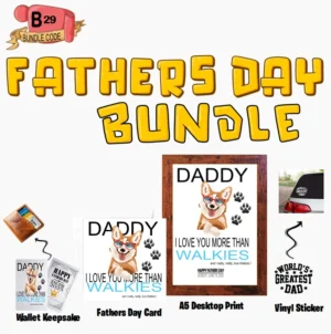 Crafty Greeting Card - Fathers Day Bundle (B29)