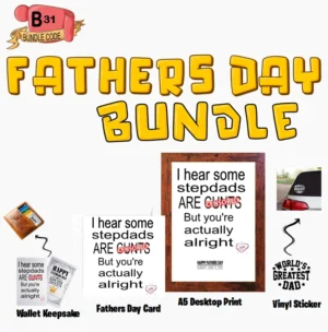 Crafty Greeting Card - Fathers Day Bundle (B31)