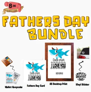 Crafty Greeting Card - Fathers Day Bundle (B36)