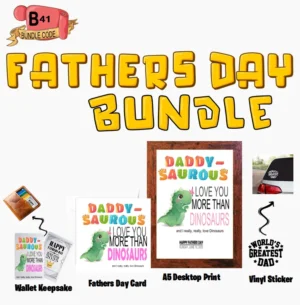 Crafty Greeting Card - Fathers Day Bundle (B41)