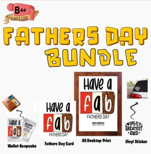 Crafty Greeting Card - Fathers Day Bundle (B44)