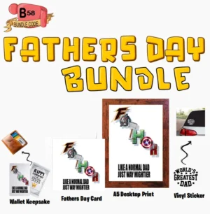 Crafty Greeting Card - Fathers Day Bundle (B58)