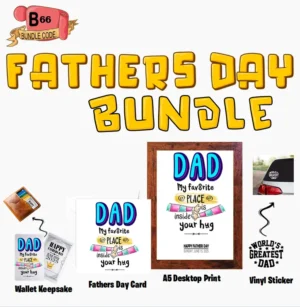Crafty Greeting Card - Fathers Day Bundle (B66)