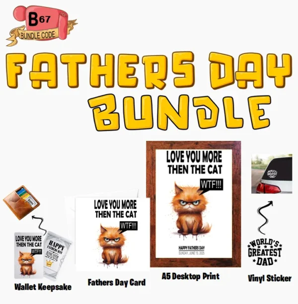67 Crafty Greeting Card - Fathers Day Bundle (B67)