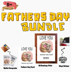 Crafty Greeting Card - Fathers Day Bundle (B68)