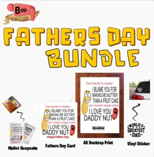 Crafty Greeting Card - Fathers Day Bundle (B09)