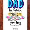Fathers Day Print - Mock Up - 66 Crafty Greeting Card - Fathers Day Bundle (B66)