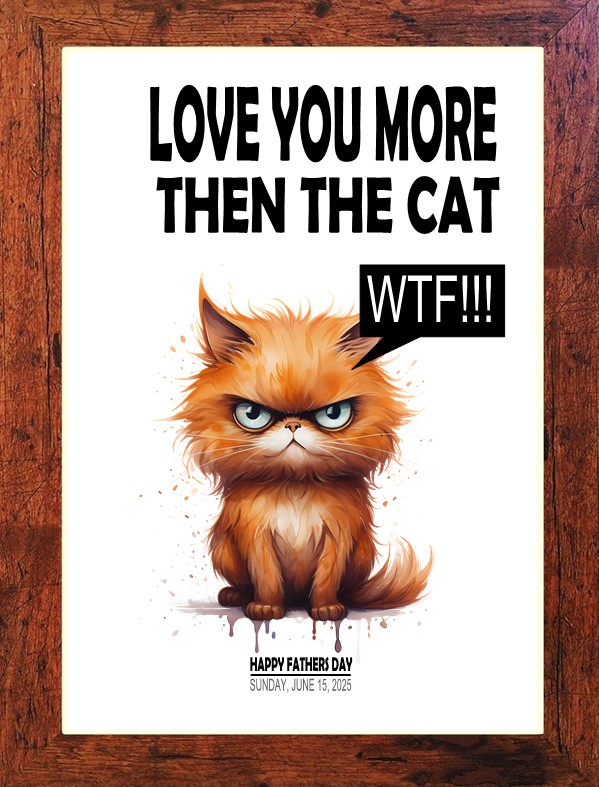 Fathers Day Print - Mock Up - 67 Crafty Greeting Card - Fathers Day Bundle (B67)